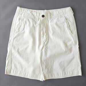 American Eagle Longer Length Khaki Shorts sz 33